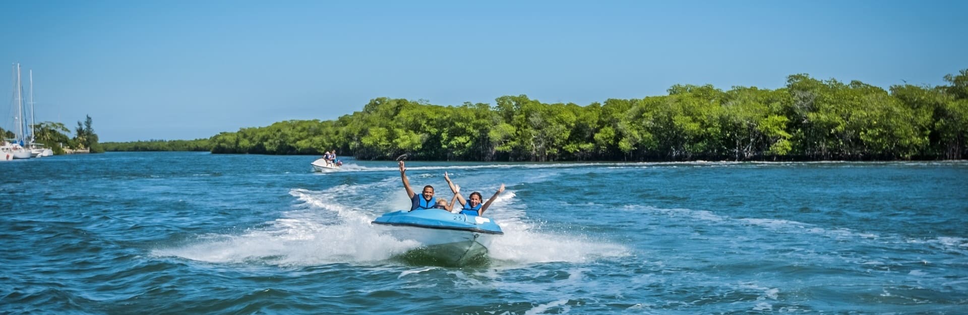 Boat Adventure, Acuabike, Nautica, Varadero, Cuba